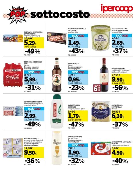 Volantino Coop Sottocosto Ipercoop 2 10 Maggio 2023 Ecco Le Offerte Di