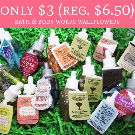 WOW! Only $3 (Regular $6.50) Bath & Body Works Wallflowers + Free ...