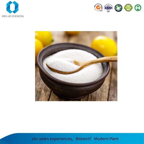 30 100 Mesh Bp Food Grade Ensign Anhydrous Citric Acid Monoghydrate