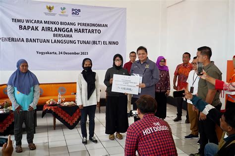 Atasi Dampak El Nino Bagi Kelompok Rentan Pemerintah Hadir Salurkan