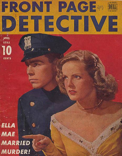 Front Page Detective April April Still Cents Magazine