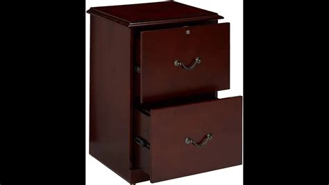 Z Line Designs 2 Drawer Vertical File Cabinet Cherry Youtube