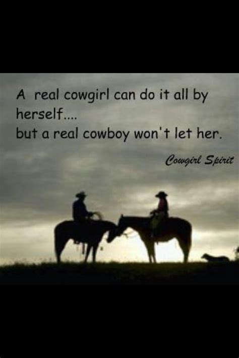 Cowboy Cowgirl Love Quotes Cowboys Cowgirl Quotes About Love