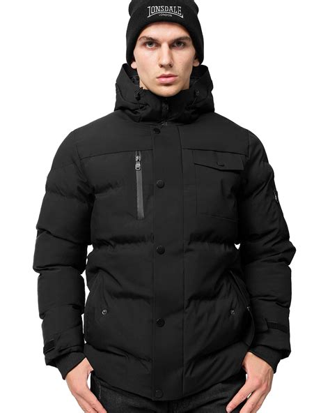 Lonsdale Herren Winterjacke Wallaig Herren Jacken Lonsdale London