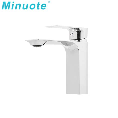 Popular High Quality Basin Faucet Mixer Hot And Cold Square High Body Basin Tap China Popular