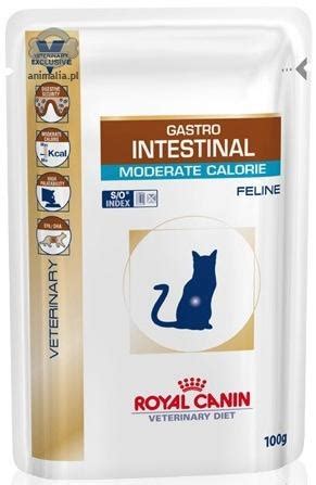 Royal Canin VD Gastro Intestinal Moderate Calorie (kot) saszetka 85g ...