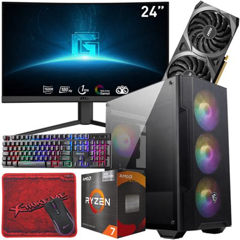 Setup Gamer Special Pc De Bureau Gaming Ryzen G Rtx G