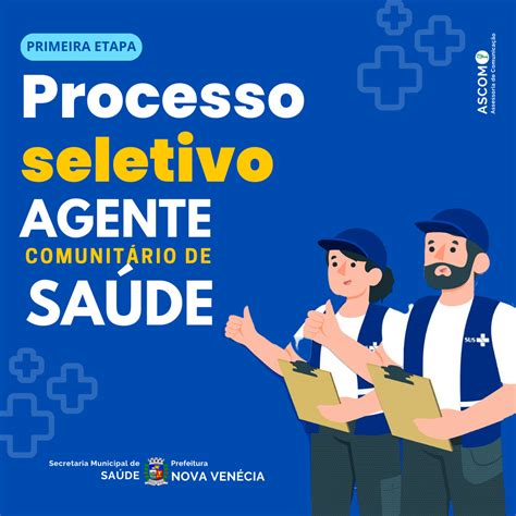 Primeira Etapa Do Processo Seletivo Para Agentes Comunitários De Saúde