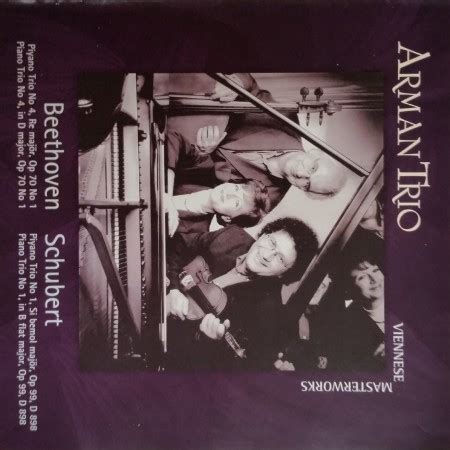 Arman Trio Beethoven Schubert Piano Trios Cd Opus A