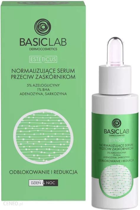 Serum Do Twarzy Basiclab Normalizuj Ce Serum Przeciw Zask Rnikom Z