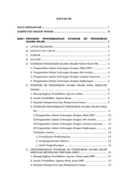 Contoh Pengisian Lembar Kerja Analisis Data Mutu Standar Proses Program Supervisi Mutu Dan