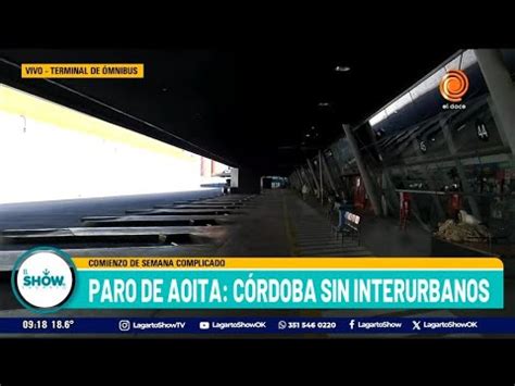 Paro De Interurbanos Aoita Podr A Continuar Ma Ana Con La Medida De