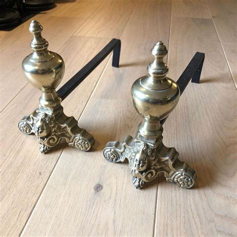 Brocante Voltaire on Instagram Paires de chenêts Marmouset Style