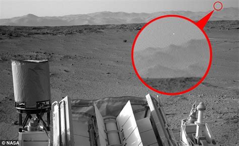 Ufo On Mars Is A Hot Pixel Camera Glitch Nasa Confirms Daily Mail