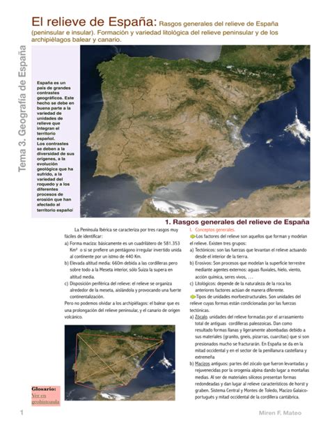 Tema 3 Geografía de España