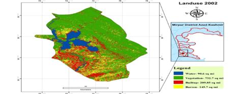 Land Use Classes 2002 Map Download Scientific Diagram