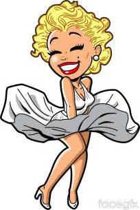 Marilyn Monroe Cartoon Vector Marilyn Monroe Dibujo Marilyn Monroe Fan