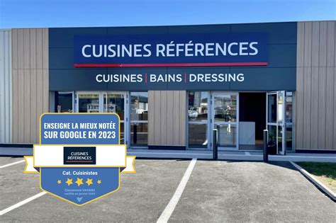 Cuisines Références enseigne cuisiniste la mieux notée sur Google en