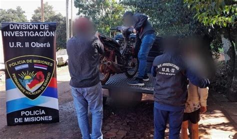 Recuperaron Una Motocicleta Robada Y Demoraron A Un Adolescente En Oberá Misionesonline