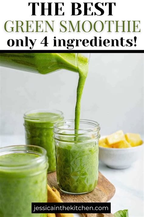 Basic Green Moringa Smoothie Recipe Artofit