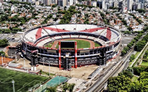 River Plate Stadium, Aerial View, Estadio Monumental - Estadio Mas Feo ...