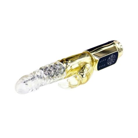 Vibrator Cu Cap Rotativ Gold Prince Sex Shop