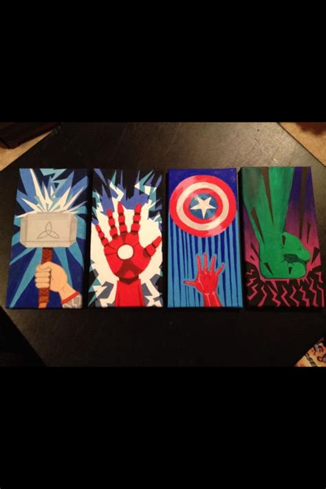 marvel wall art ideas - Scot Corey