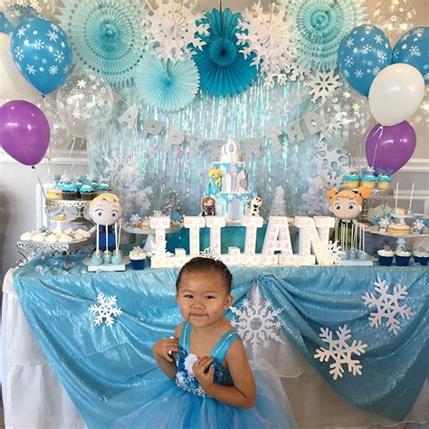 Lilians Frozen Themed Rd Birthday Party Mini Licious By Wendy Lam