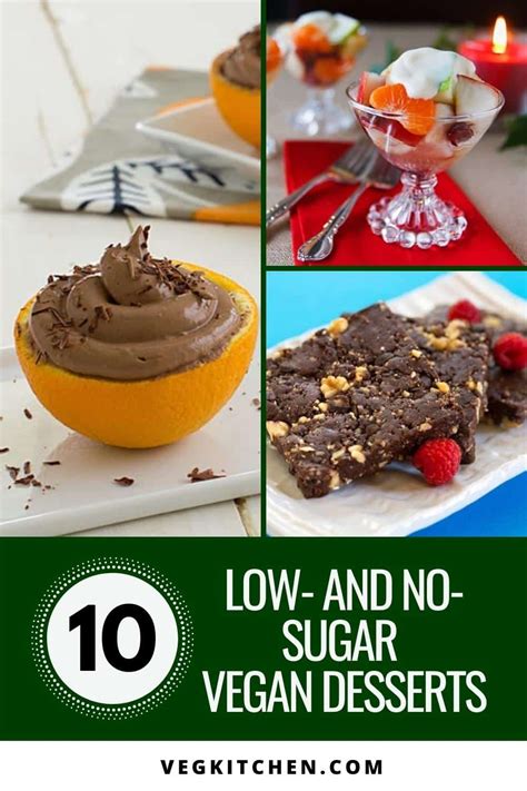 10 Low And No Sugar Vegan Desserts Vegkitchen