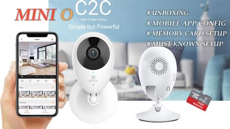 Camera IP Wifi Ezviz Mini O C2C CS CV206 1080p Gắn Trong Nhà