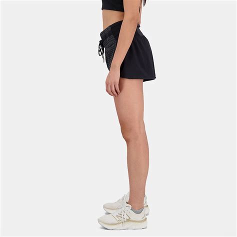 New Balance Impact Run Luminous 3 Inch Women S Shorts Black WS31255