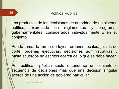 Clase El Dise O De Politicas Publicas Ppt