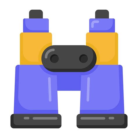 A Field Glasses Binoculars Flat Icon 5971095 Vector Art At Vecteezy