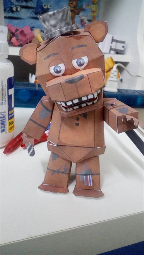 Fnaf 2 Withered Freddy Papercraft By Jackobonnie1983 On Deviantart