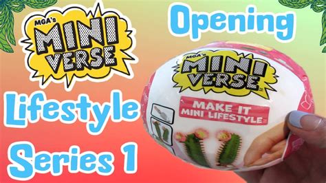 Opening New Mini Verse Make It Mini Lifestyle Series 1 Youtube