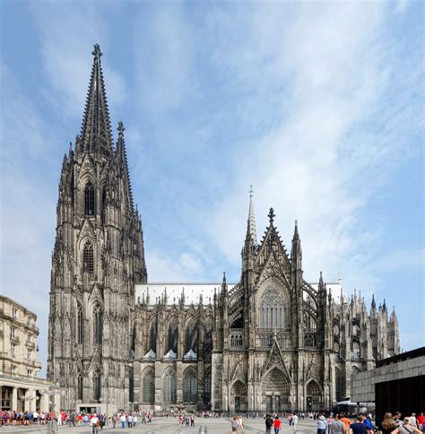 Cologne Cathedral (Cologne, 1880) | Structurae | Cathedral architecture ...