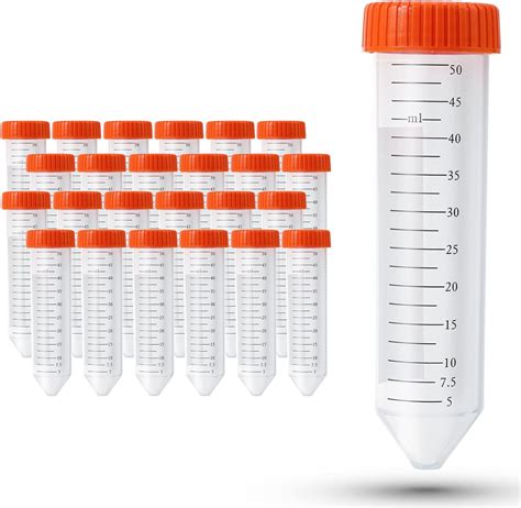 Conical Centrifuge Tubes 50mL 100pcs Sterile Test Tubes With Screw