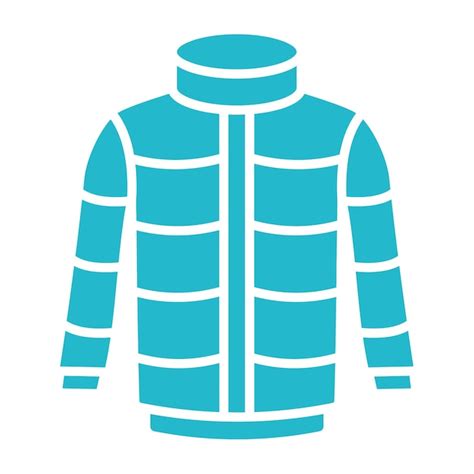 Premium Vector Winter Jacket Icon