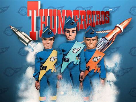 Left To Right Virgil Tracy Scott Tracy And Gordon Tracy Thunderbirds