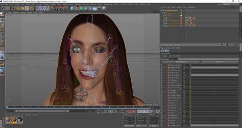 Nude Woman Rigged For Cinema D D Model C D Free D