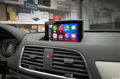 Audi Q3 3G MMI Apple Carplay Retrofit Indiworkshop