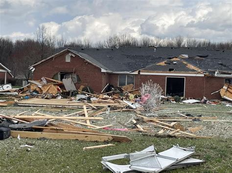 Photos Damage Near Madison Indiana After Radar Confirmed Tornado