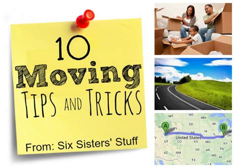 10 Moving Tips and Tricks | Six Sisters' Stuff