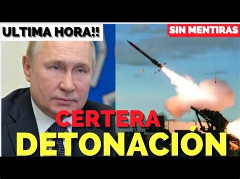 Putin Ordena Poderoso Misil Guerra Rusia Vs Ucrania Ultimo