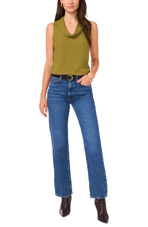 Vince Camuto Cowl Neck Sleeveless Blouse Nordstrom