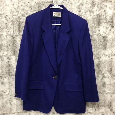 Vintage Miss Pendleton Virgin Wool Suit Jacket Size Gem