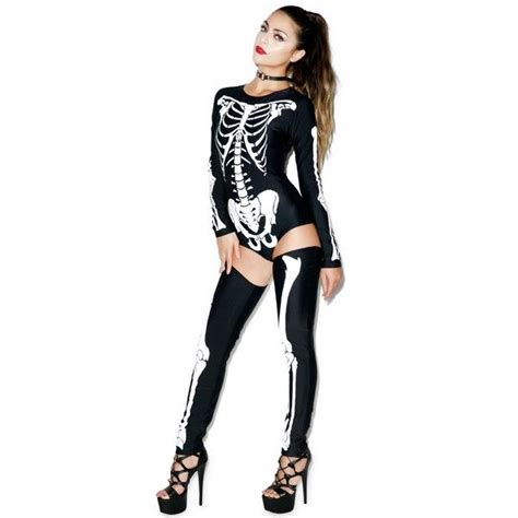 Sexy Skeleton Costume Black And White Sexy Halloween Costumes Sexy Skeleton Costume Skeleton