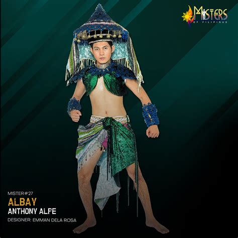missosology male pageants mister  albay anthony alpe designer