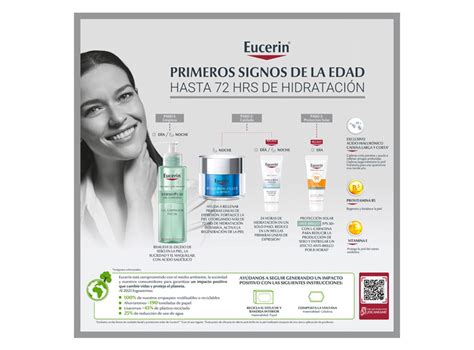 Ripley Estuche Eucerin Antiedad Hyaluron Filler Limpiador Dermopure