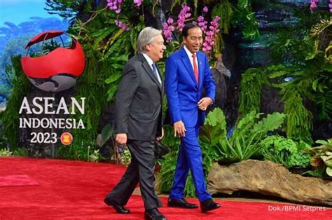 Ktt Asean Jokowi Dorong Sinergi Asean Pbb Untuk Jaga Perdamaian Kawasan